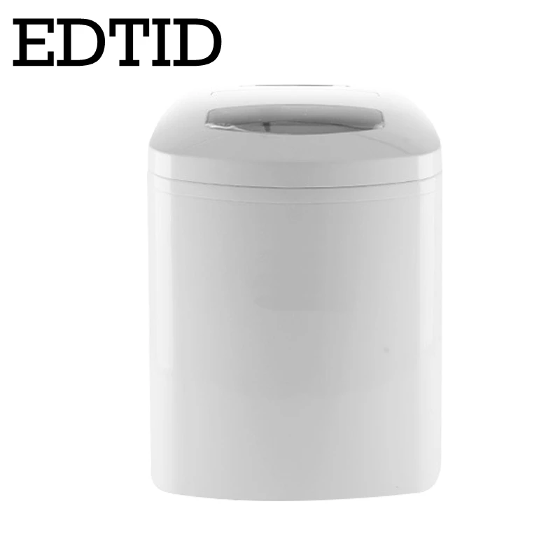 EDTID мини автоматическая электрическая льдогенератор круглый блок льда машина