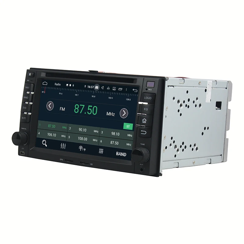 Android 9 PX6 DSP для KIA SORENTO MAGENTIS SPORTAGE MORNING CEED RIO CERATO 2005-2010 Автомобильный мультимедийный