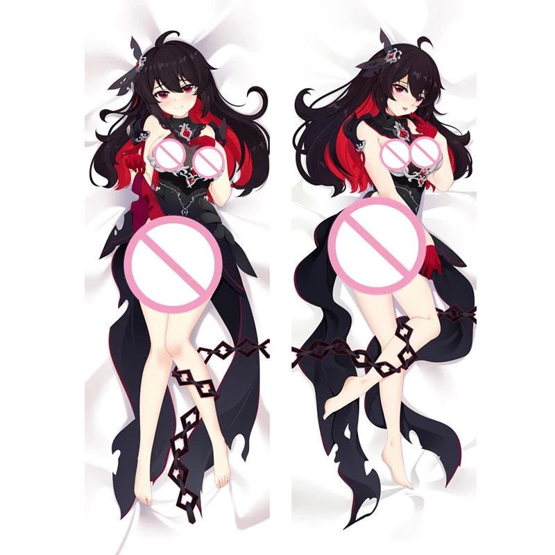 MMF honkai impact 3 аниме персонажи райден мэй и иа наволочка для подушки starchasm Nyx & Seele Vollerei