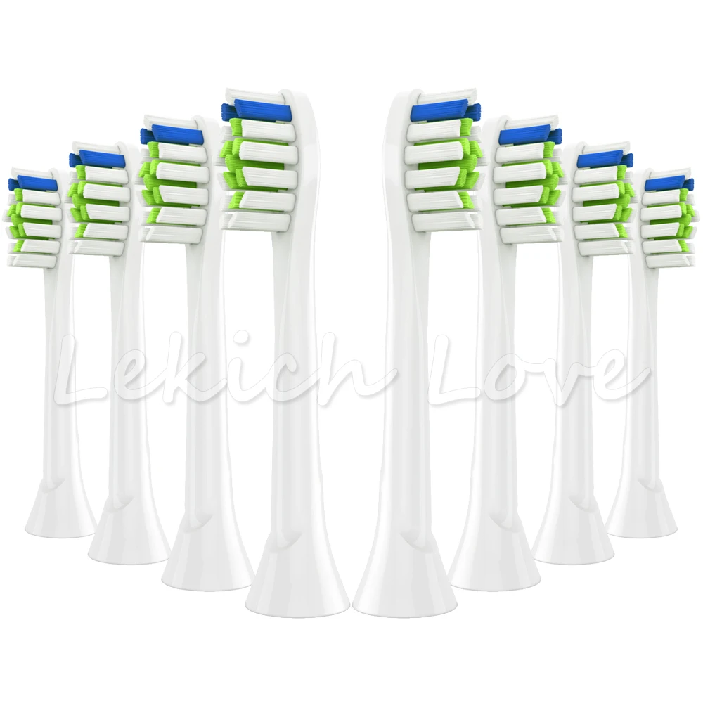 

8 Pcs Electric Toothbrush Heads for Philips Sonicare Toothbrush Heads Fits 2 Series, 3 Series Gum Health, Diamond Clean