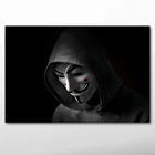 Хакеры V для вендеттаса маска настенные художественные плакаты Холст принты художественные картины для декора гостиной