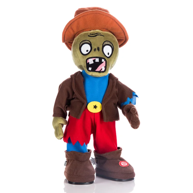 Детские любимые Plantse vs Zombiese пение и танцы Музыкальные Роботы электрические Sttufed мягкие игрушки для детей подарок к Рождеству - Цвет: 3