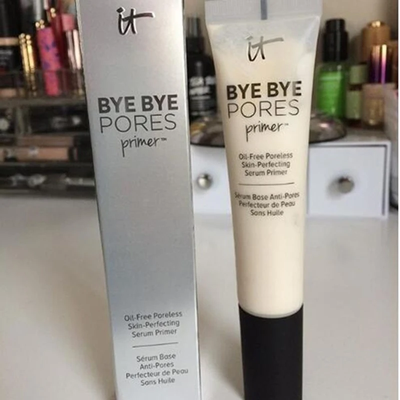 It Cosmetics Makeup Primer Cream Bye Pore Moisturizing Hydration Oil-Control Eyes Skin Brighten Make Up Base Maquillas | Красота и