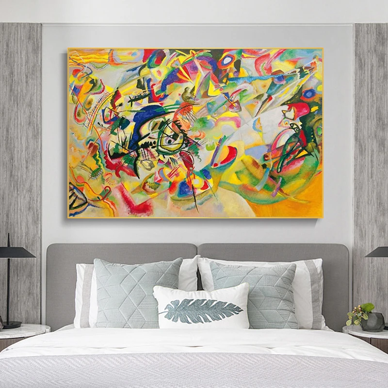 Композиция VII 1913 от Wassily Kandinsky холст живопись на стене абстрактные картины для
