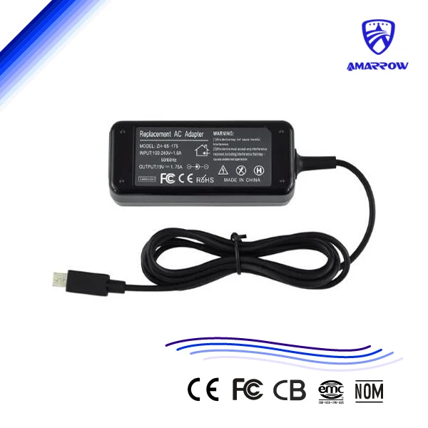 Зарядное устройство Amarrow для ноутбука Asus Eeebook X205 X205T X205TA E202 E202SA E202SA3050 E205SA TP200S TP200SA 19