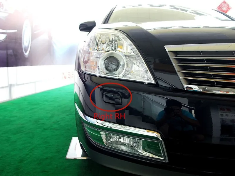 1 пара для Nissan Teana J31 2004 2005 2006 2007 головная фара моющий распылитель Насадка крышка для очистки фары