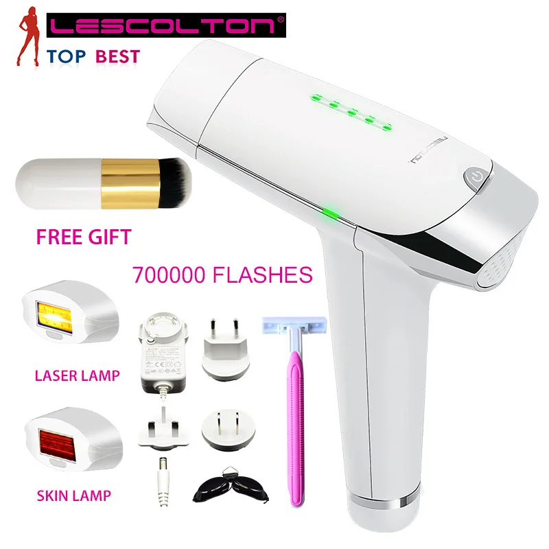 700000 импульсный светильник IPL электрический эпилятор для удаления волос