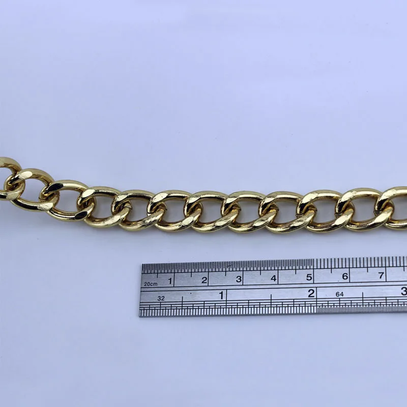 10 метров круглая цепочка-кольцо золотистая цепочка для сумок и кошельков ручки
