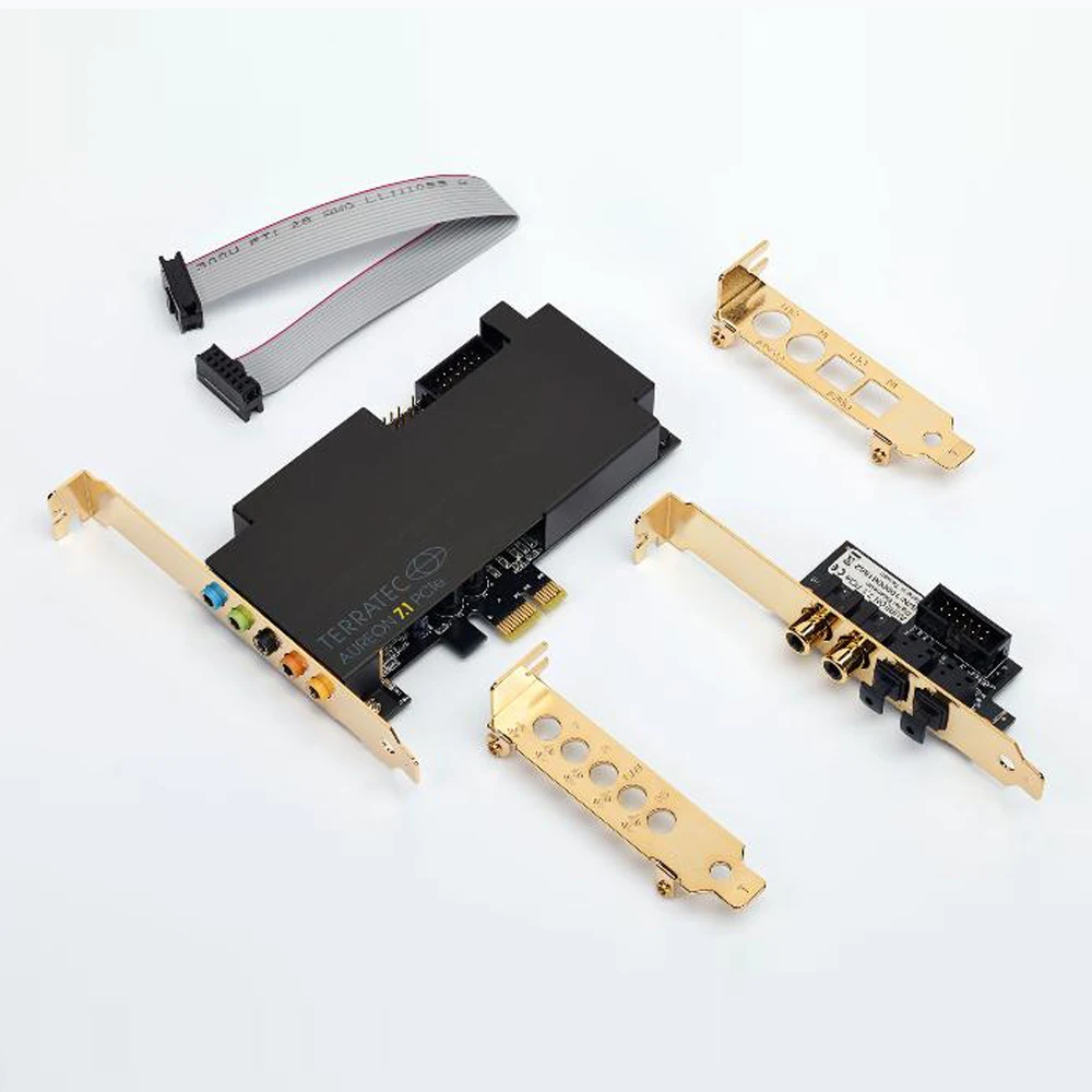 Звуковая карта TerraTec Aureon 7 1 PCI E с функцией прослушивания/записи подходит для