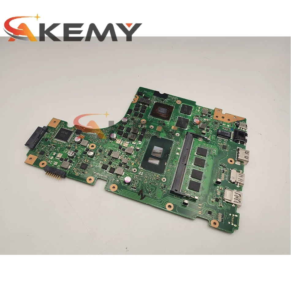 

X442UQ for ASUS X442U F442U A442U A480U R419U X442UN X442UQR laptop motherboard mainboard test OK I7-8550U cpu 8G RAM 940MX/2G
