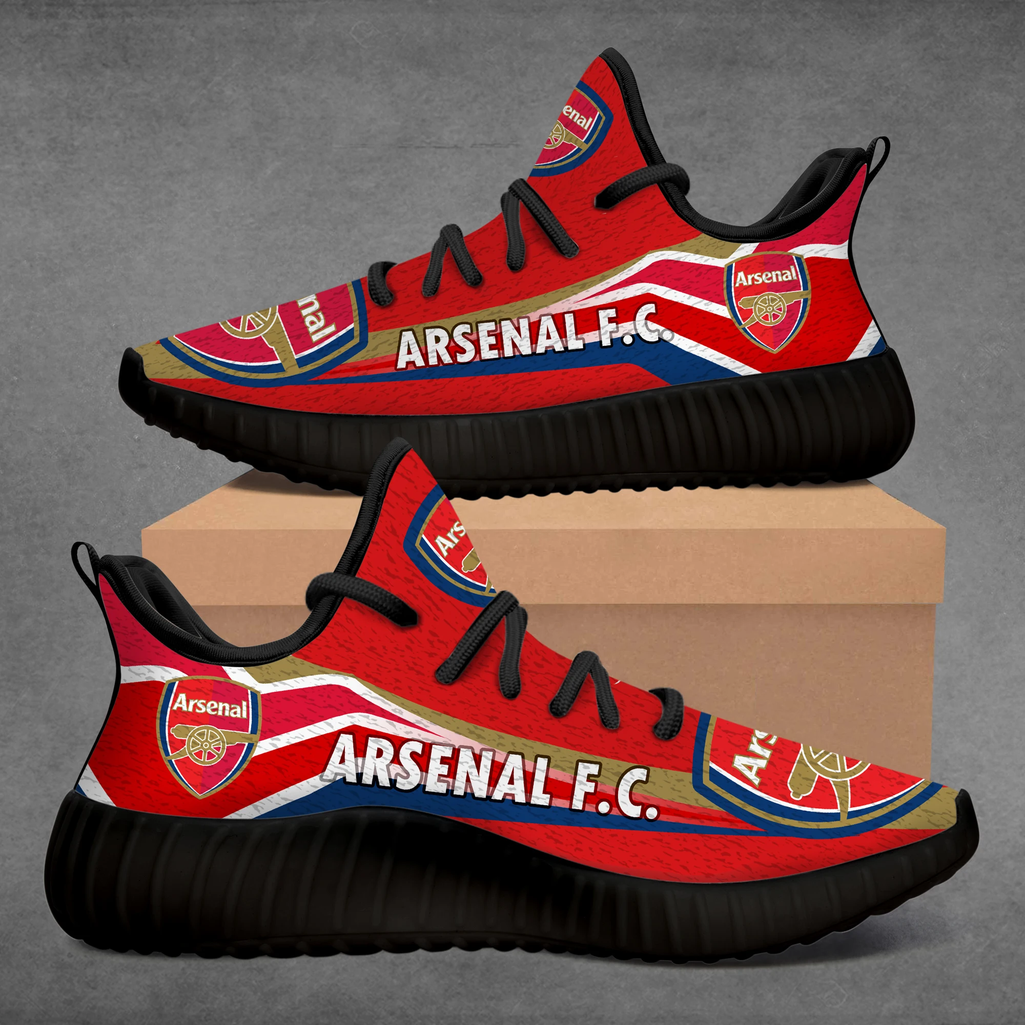 

Custom 350 Arsenal-F.C. Running Shoes Comfortable Casual Sneakers Classic Canvas Shoes Outdoor Tenis Footwear