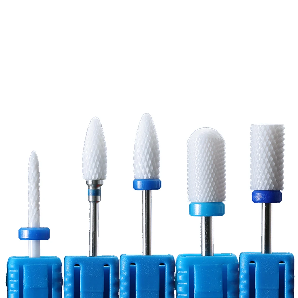 

5/6/7 шт керамический, твердосплавный фрез для маникюра/педикюра набор фрезы для маникюра аппарат для маникюра Пилочки для ногтей для удалени...