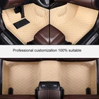 Пользовательские 5 сиденья автомобильные коврики для Alfa Romeo Stelvio Giulia автомобильный Стайлинг автомобильные аксессуары Карманный коврик для стайлинга