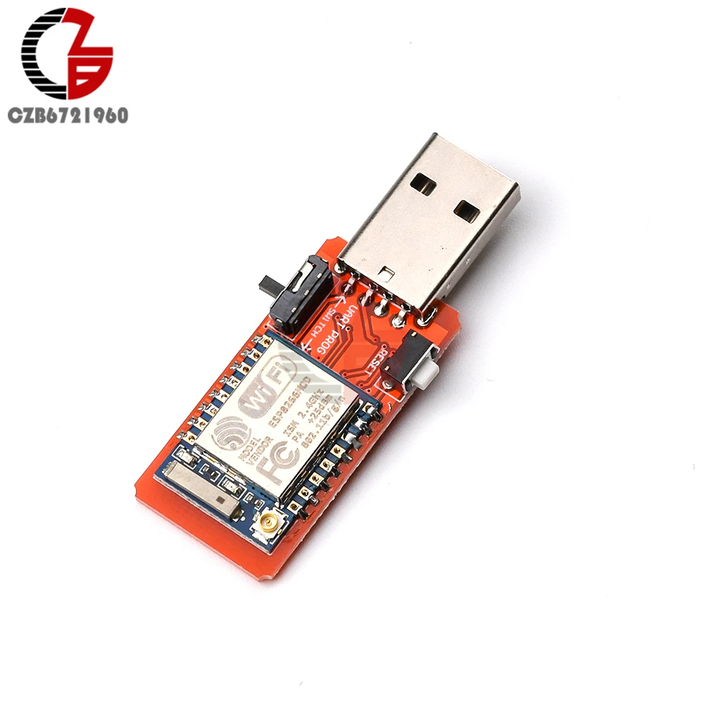 USB к ESP8266 ESP 07 ESP07 Беспроводной Wi Fi модуль Встроенная антенна 2 4G последовательный