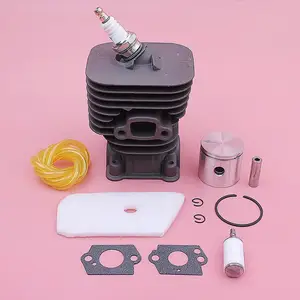 Комплект поршневого воздушного топливного фильтра для Husqvarna 128C 128CD 128L 128LD, детали триммера 545008082, прокладка карбона, Свеча зажигания 35 мм