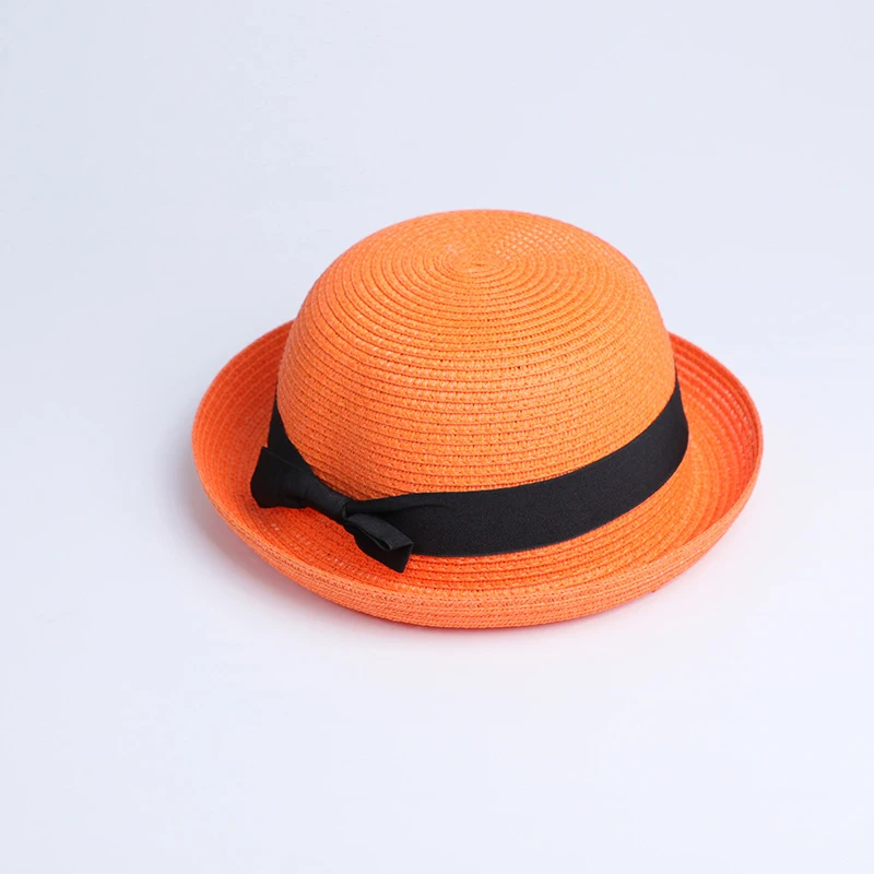 Шляпа Соломенная женская с большими полями и бантом для детей взрослых|Мужские