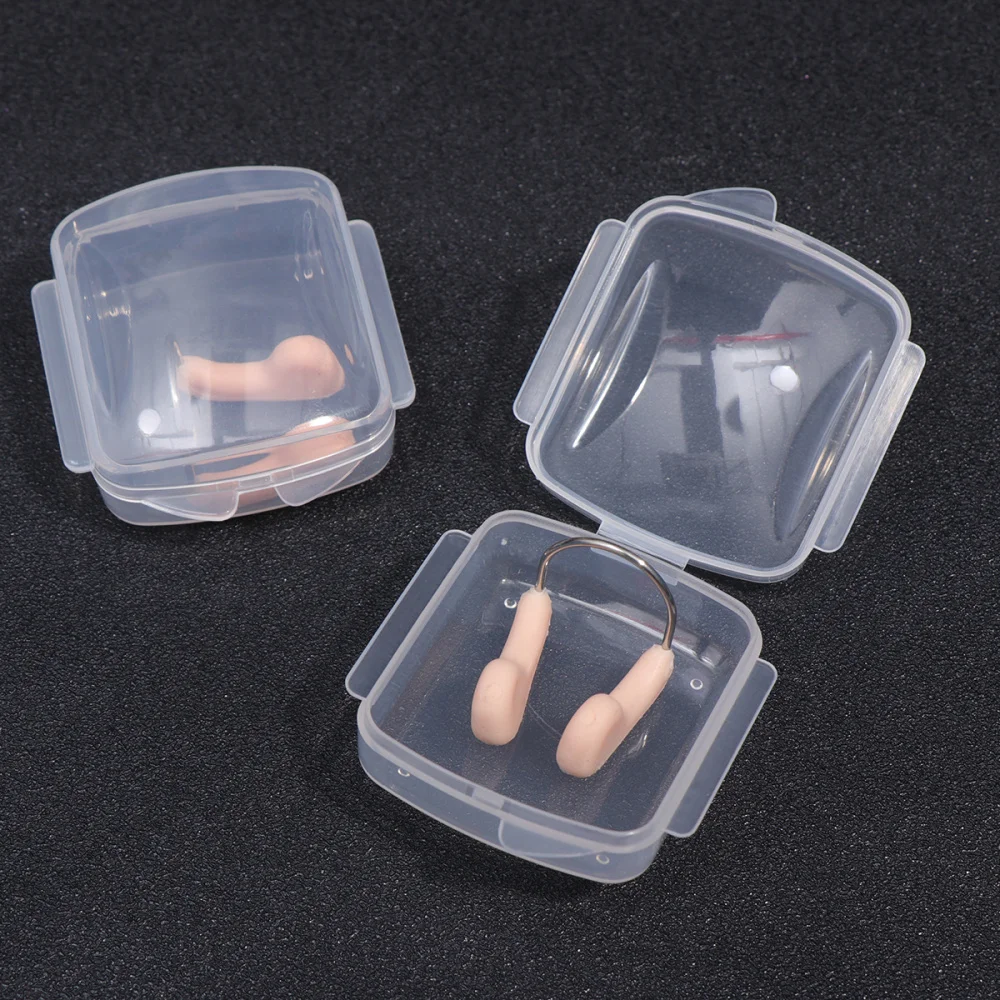 

6PCS Waterproof Swimming Nose Clip Anti-choking Professional Swimming Wire Nose Clip Underwater Nose Protection (Fleshcolor)