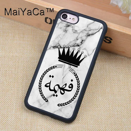 2852 Чехол MaiYaCa с изображением серого мрамора в арабском стиле на заказ для iphone XR XS MAX 11 Pro MAX X 6 6S 7 8 Plus 5S задняя крышка - Цвет: 2852