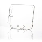 Чехол Защита от царапин 2Ds, прочный прозрачный пластиковый защитный жесткий чехол, чехол, оболочка + Пылезащитная пленка для Nintendo 2DS Gaming