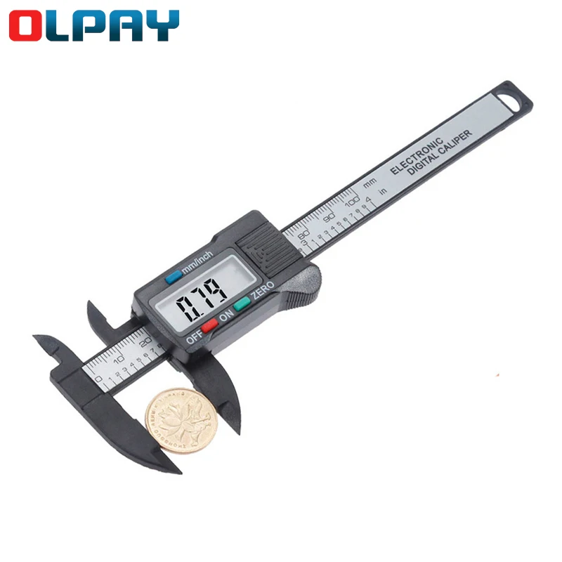 

150mm Mini Digital Caliper Electronic Vernier plastic digital vernier caliper Screen Depth Accurate Micrometer Measuring Tool