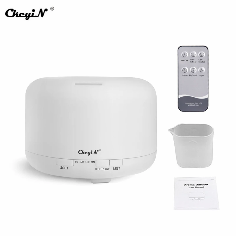 

600ML Aroma Air Humidifier Essential Oil Diffuser Ultrasonic Night Light Cool Mist Aromatherapy Remote Control For Home Office45