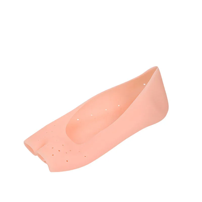Пара силиконовых носков для ухода за ногами носки с разрезом ног увлажняющий