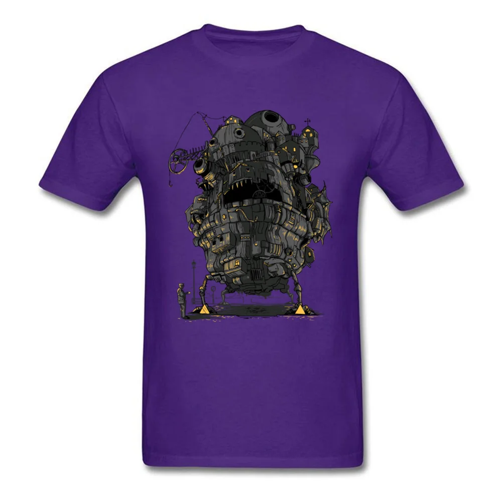 Для Мужчин's футболки Хоула зажатый замок Верхняя одежда футболка с рисунком из