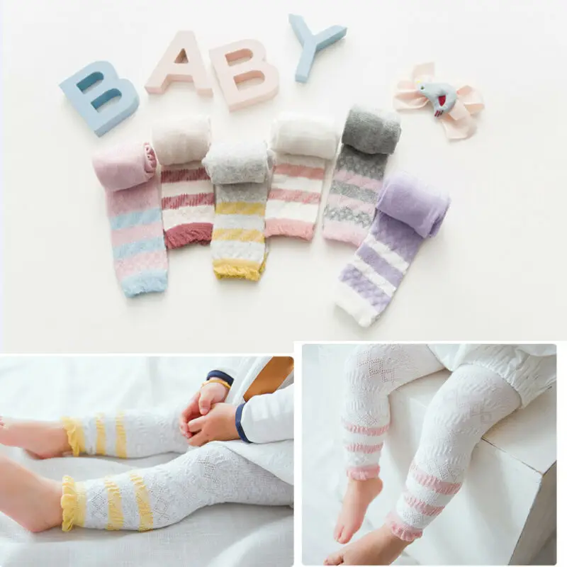Новые мягкие детские колготки для новорожденных девочек Летние штаны | Мать и