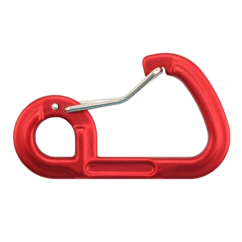 

Outdoor Travel Carabiner EDC Tool Aluminum Alloy Hook Lock D-type Carabiner Clip Quick Release Key Ring Buckle Clip Buckle