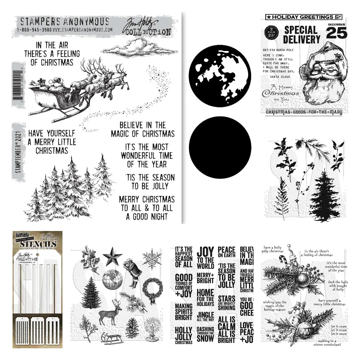 

Christmas Brand Christmas Tree Santa Claus Dies Stamps Stencil for Scrapbooking Album Decoration Craft for DIY Greeting Card