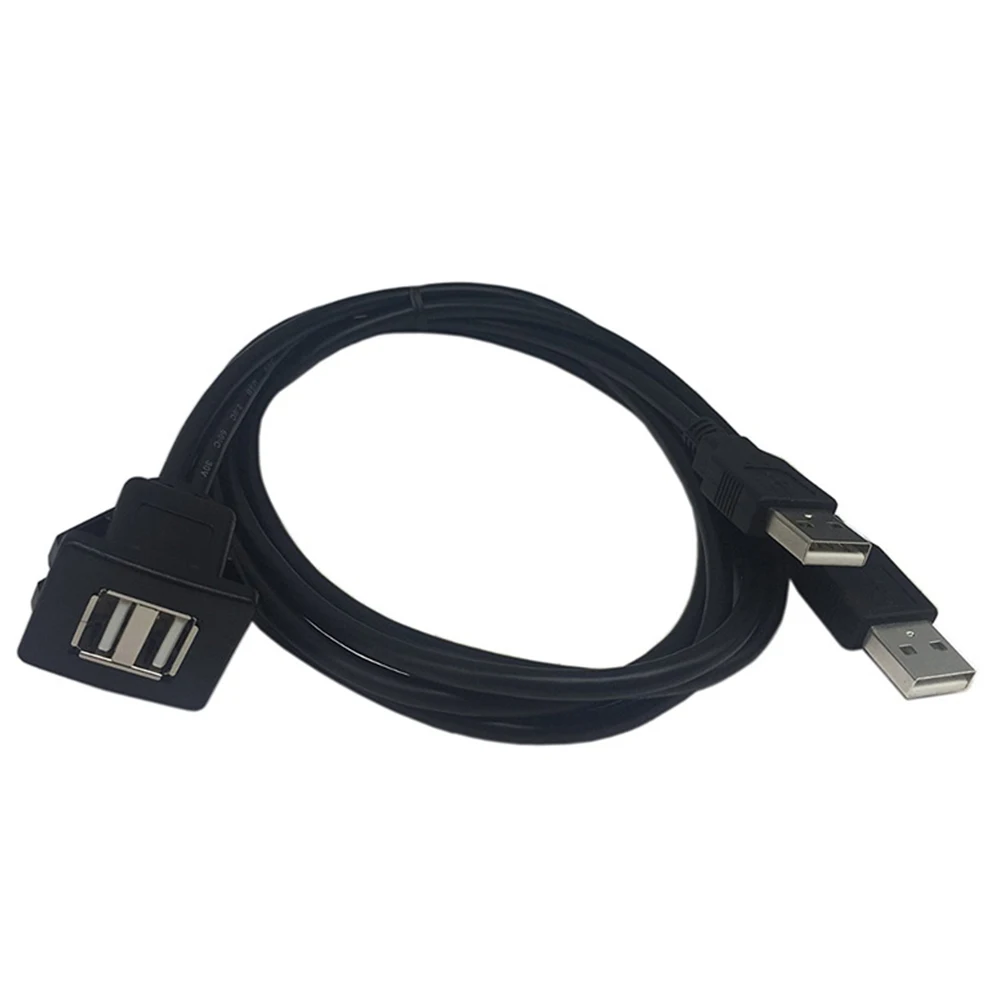 Двойной порт 2 0 квадратный водонепроницаемый линия приборной панели