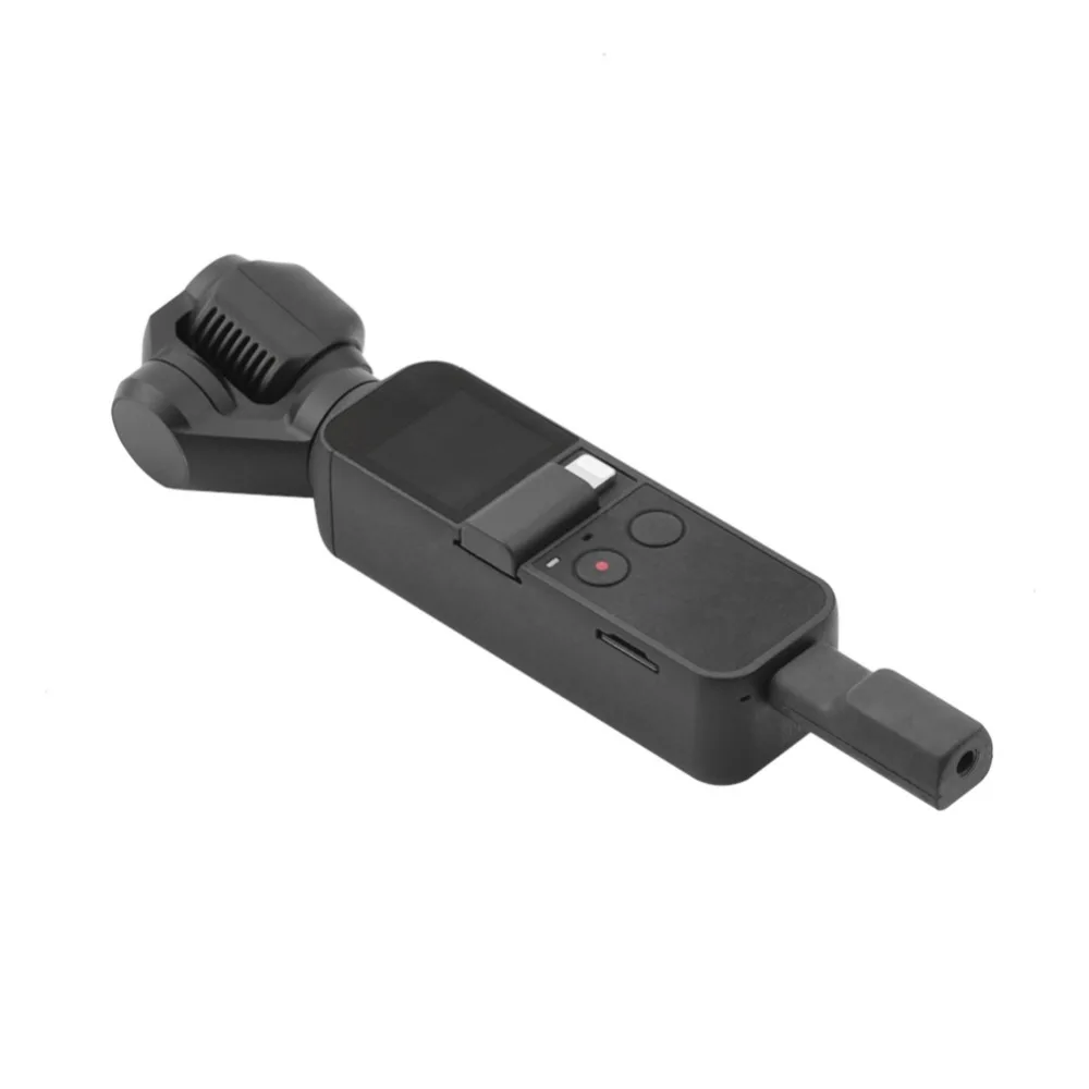 Для DJI Osmo Pocket 3,5 мм аудио адаптер Поддержка внешнего 3,5 мм микрофон для DJI Osmo Карманный адаптер