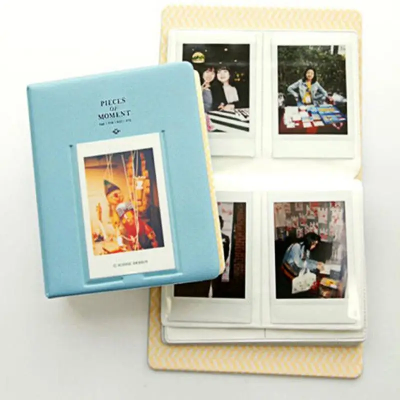 Фото 64 Карманы Мини пленка Instax Polaroid Фотоальбом Для Хранения Чехол модные домашние