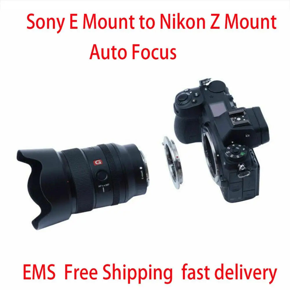 Адаптер автофокуса TECHART для камеры Sony FE адаптер крепления объектива к Nikon Z6 Z7