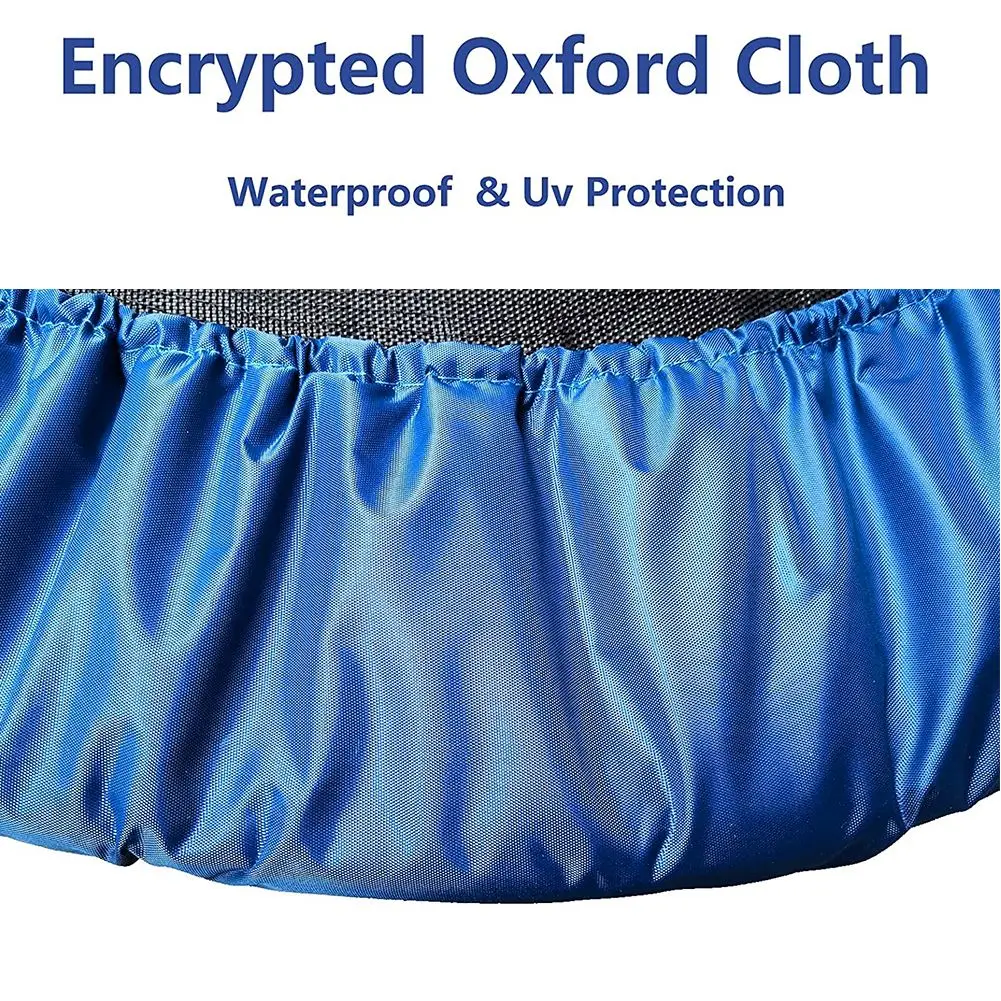 

Trampoline Protective Cover Children'S Mini Trampoline Oxford Cloth Material Is Easy To Install Indoor And Outdoor Sports