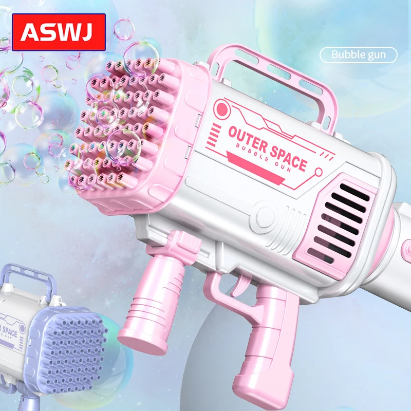 Новинка Лидер продаж пузырьковый пистолет с 60 отверстиями электрическая
