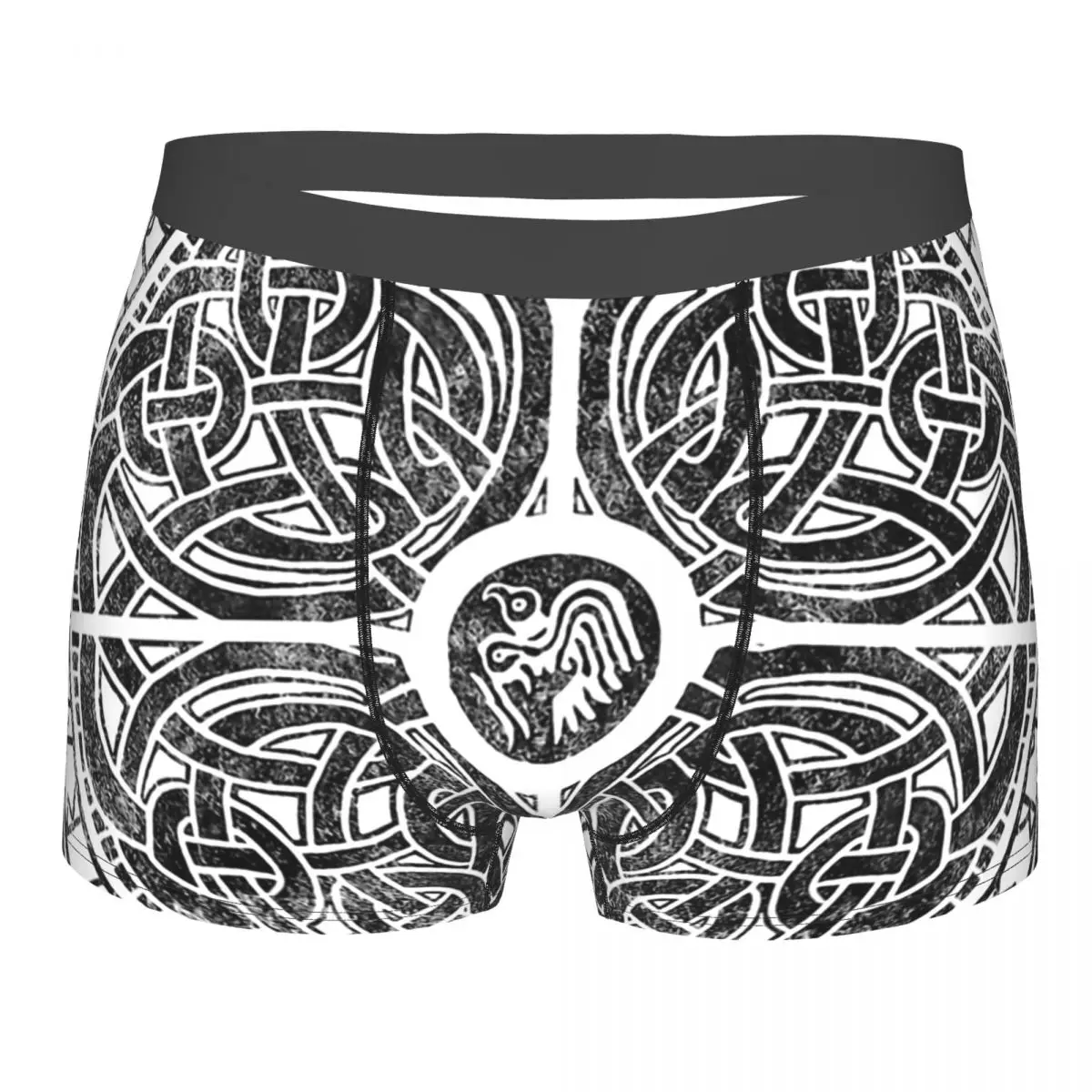 Vikings Men's Panties Shield Of Protection Men Boxer Underwear Cotton for Male Large Size Lot Soft