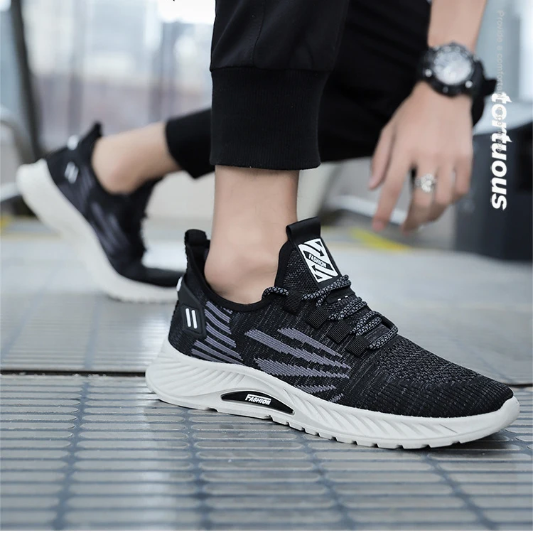 Мужские дышащие кроссовки удобная обувь для тренировок и бега прогулок вождения