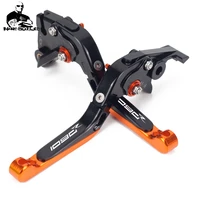 for 1090 adventure 1090r adv r 2017 2020 adjustable foldable extending brake clutch levers handle bar motorcycle accessorie