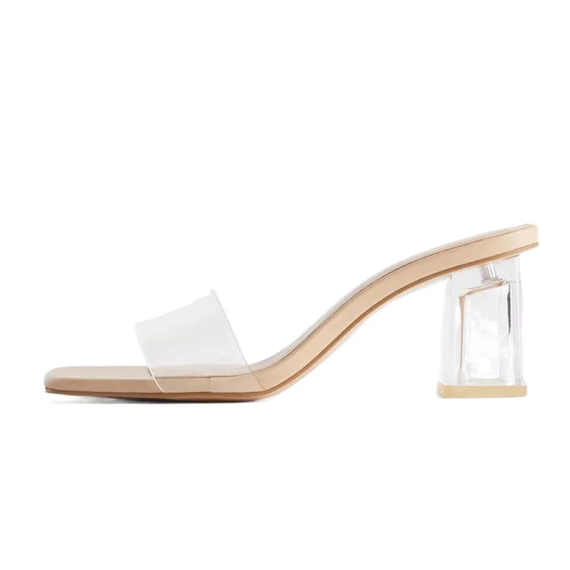 

Туфли женские на толстом каблуке, мюли, сандалии с открытым носком, тапки, шлепанцы, тапки, танкетка на высоком каблуке, Размеры 35-40