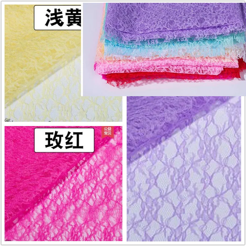 Кружевная ткань без шестиугольника свадебные аксессуары для занавесок пряжа