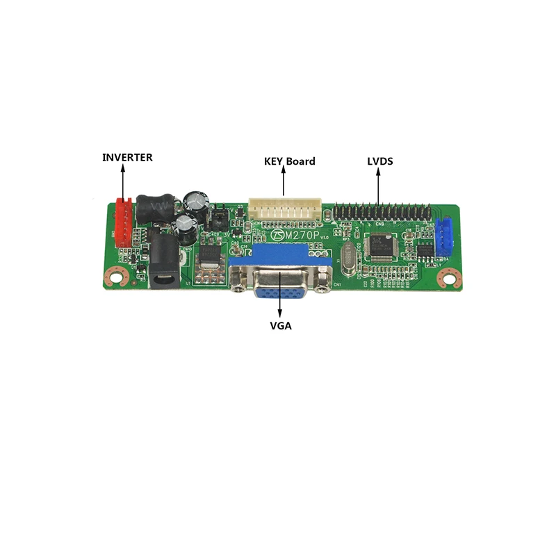 Фото VGA для LVDS ЖК-дисплей светодиодный контроллер доска для LTN156KT01 LTN156KT02 LTN156KT03 LTN156KT04 LTN156KT06 15,6 дюймов 1600x900 №2