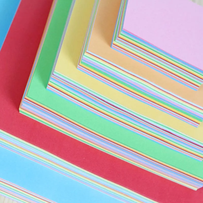 Квадратная бумага ручной работы 100 шт.|Крафт-бумага| |