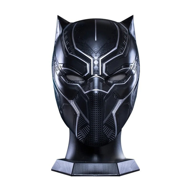Шлем Мстители Marvel Черная пантера 1:1 носимый для косплея маска глаз подсветка
