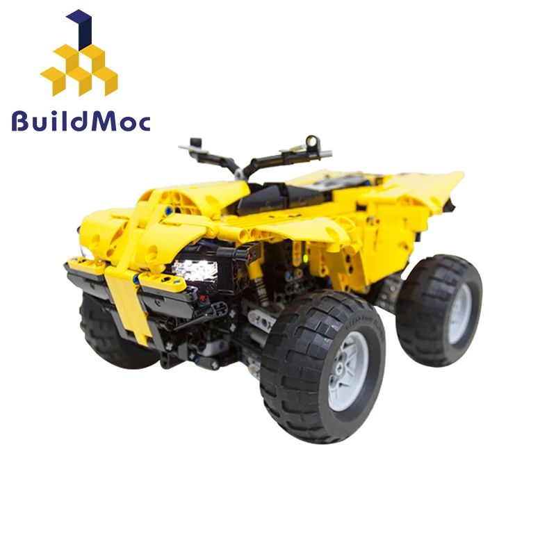 Конструктор BuildMoc RC Quad Bike модель мотоцикла образовательные креативные кирпичи