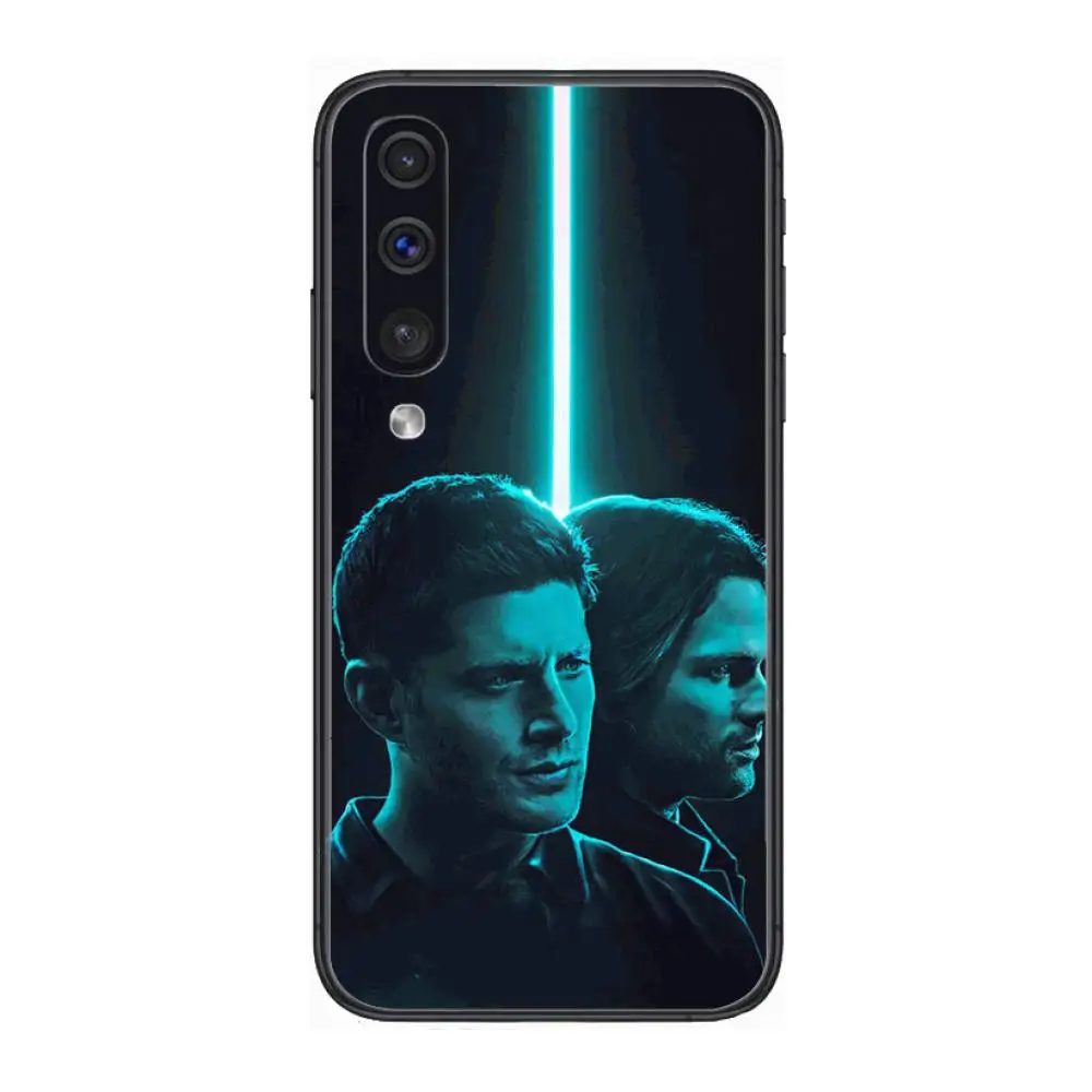 

Supernatural SPN style Phone Case Hull For Samsung Galaxy A 3 5 6 7 8 9 E 2018 Plus 2017 E S Black Shell Art Cell Cover TPU
