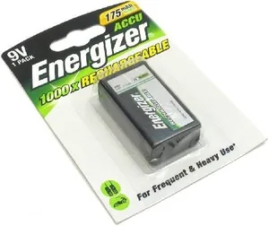 Аккумулятор Крона Energizer 9V 175 mAh HR22