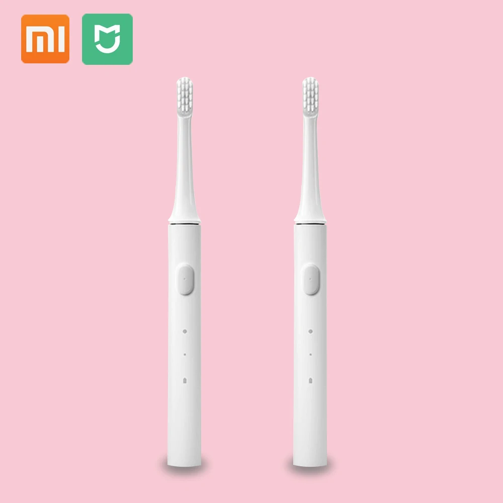 T1002pcs Xiaomi электрическая зубная щетка Sonic волновая зубная щетка для сменной головки зубной щетки перезаряжаемая электрическая зубная щетка подарок 5 - Цвет: T1002pcs