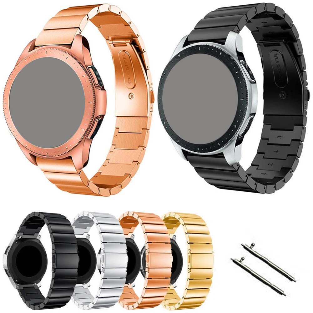 Ремешок из нержавеющей стали для Samsung Galaxy Watch 46 мм роскошный браслет Huawei 2 Pro Honor 22