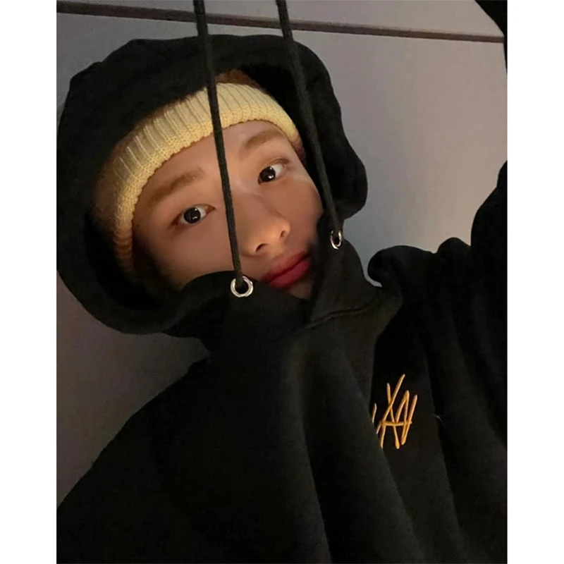 

Kpop Stray Kids album ONLINE CONCERT same hoodies sweatshirt long sleeve men and women pullover printing jacket strayKids